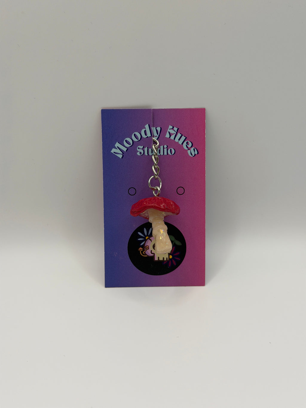Red Mushroom Keychain