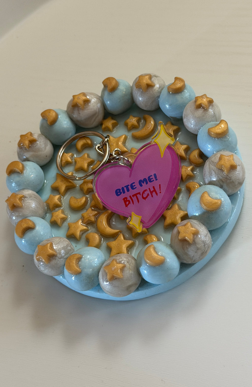 'Bite me' Keychain