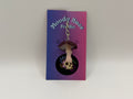 Maroon Mushroom Keychain