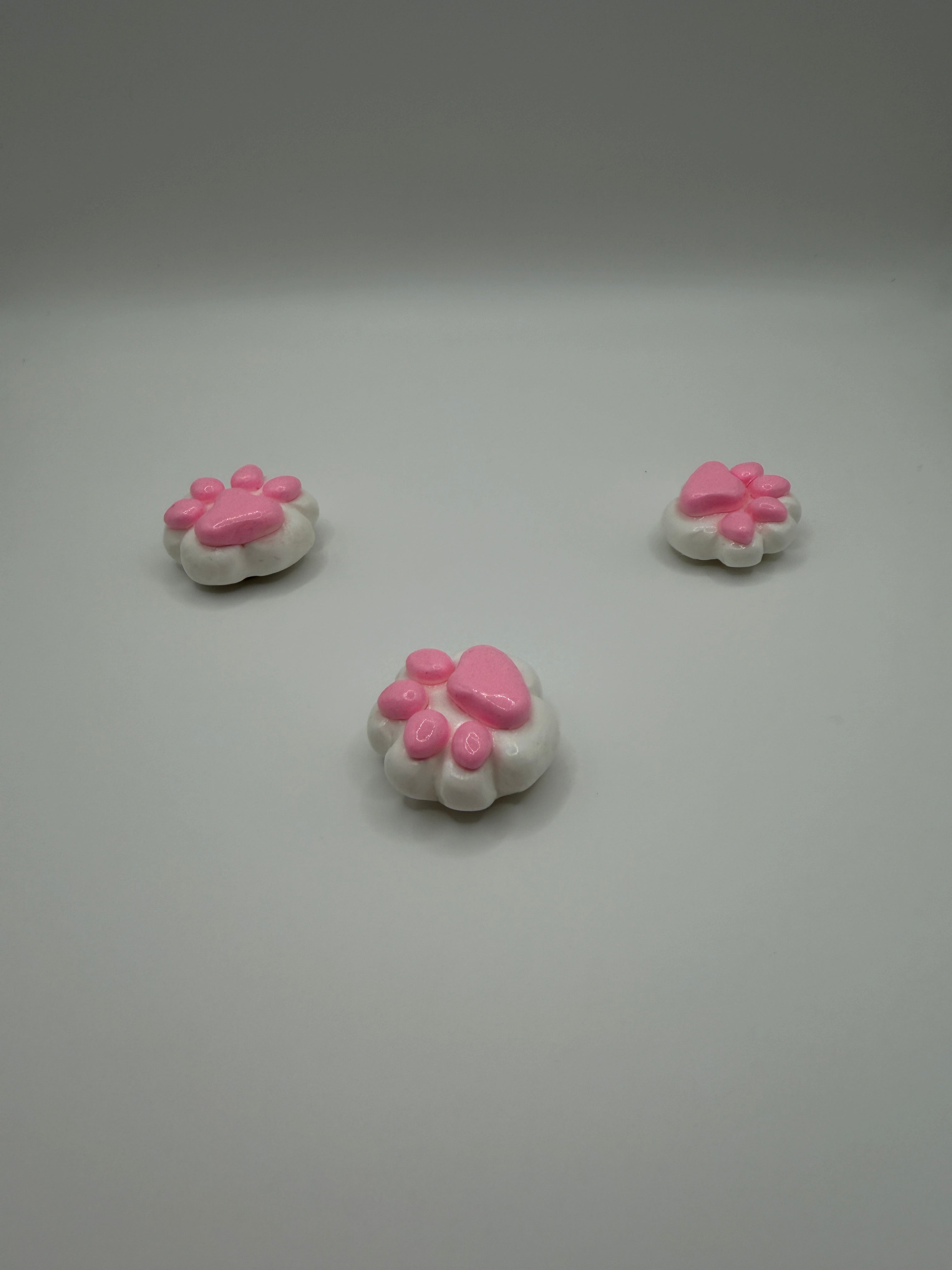 Cat Paw Magnets - 3PCK White